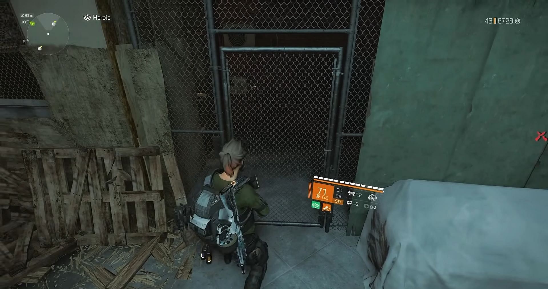 Gate for the balcony of High Rise building in Brooklyn (Image via Ubisoft)
